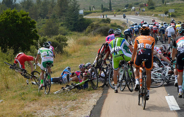 Tour De France 2013 Stage 5 crash
